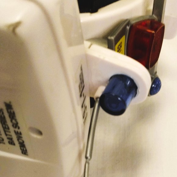 Vintage Funrise-1992 Metro Police Motorcycle 208-Real Voice, Sounds & Lights - Picture 15 of 15